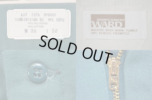 画像3: 70's MONTGOMERY WARD ワークパンツ “DEADSTOCK” (3)