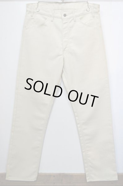 80s USA製 Levi'sリーバイス 505 ホワイト デニムパンツ w31 L32 - Sixpacjoe Web Shop