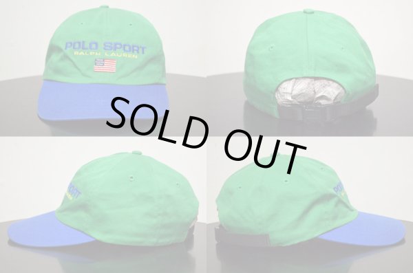 画像3: 90's POLO SPORT コットンキャップ (3)