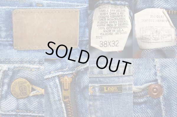 画像3: 70's-80's Lee 200-0141 デニムパンツ (3)