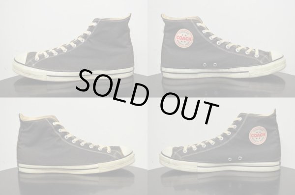 画像4: 70's CONVERSE COACH Hi "BLACK" (4)