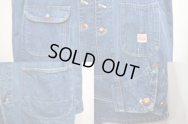 画像4: 50-60's PAY DAY デニムカバーオール (4)