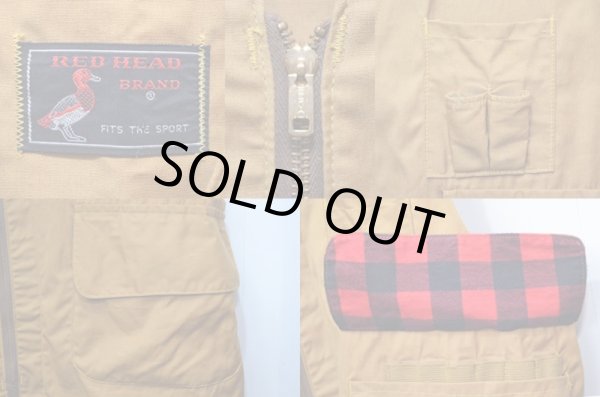画像3: 50-60's RED HEAD ハンティングベスト (3)