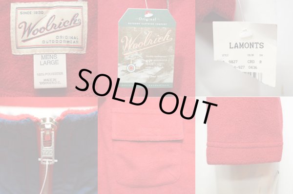 画像3: 90-00's Woolrich ハーフZIPフリースジャケット “DEADSTOCK” (3)