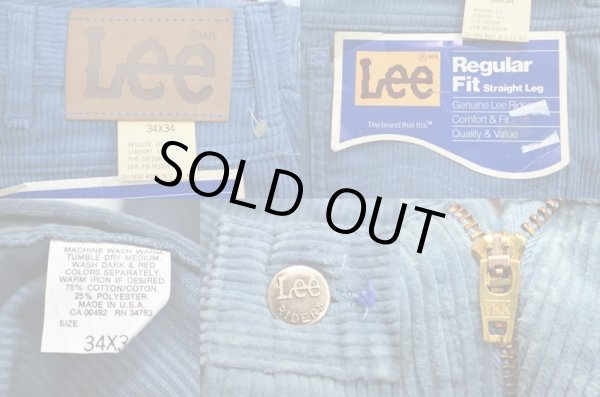 画像4: 80's Lee 200-5444 太畝コーデュロイパンツ “DEADSTOCK” (4)