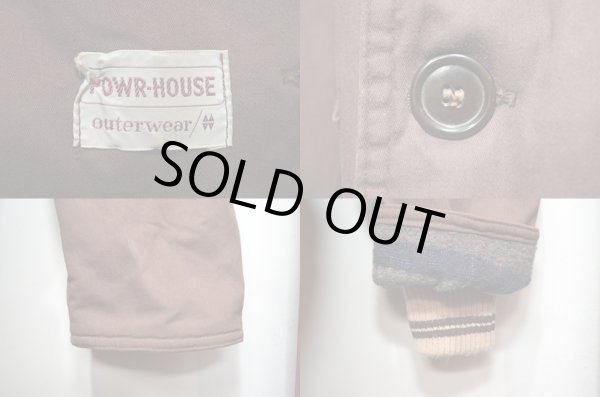 画像3: 40-50's POWR HOUSE ショールカラーカーコート (3)