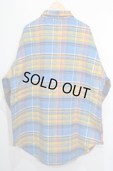 画像2: 70's OSHKOSH ヘビーネルシャツ “DEADSTOCK” (2)