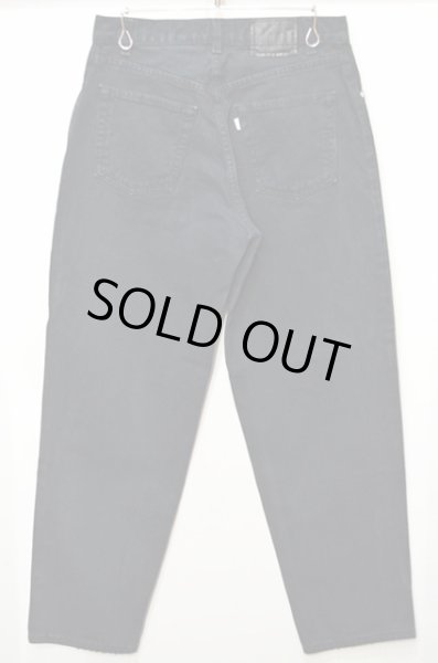 画像2: 90's Levi's silverTab ブラックデニムバギーパンツ "USA製" (2)