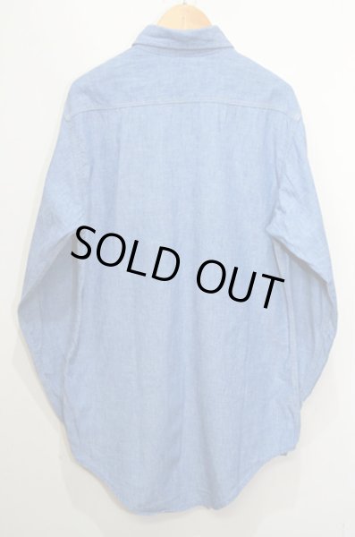 画像2: 70's BIGMAC シャンブレーシャツ "100%コットン" (2)