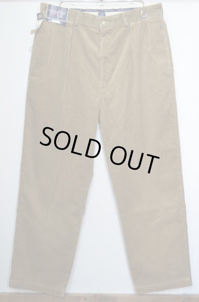 画像2: 90's Polo Ralph Lauren 太畝コーデュロイパンツ“BEIGE / DEADSTOCK” (2)