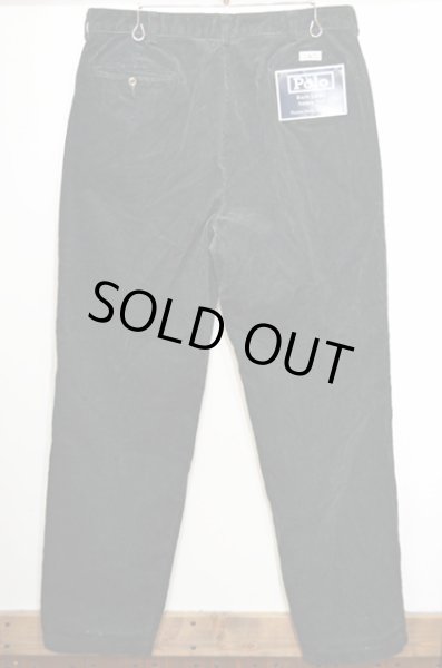 画像3: 90's Polo Ralph Lauren 太畝コーデュロイパンツ “DARK GREEN / DEADSTOCK” (3)