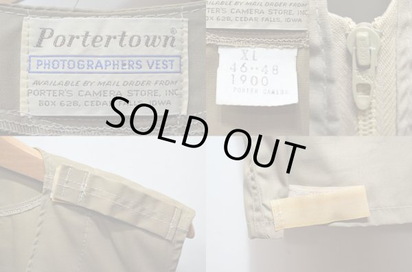 画像3: 70's Portertown フォトグラファーベスト "DEADSTOCK" (3)