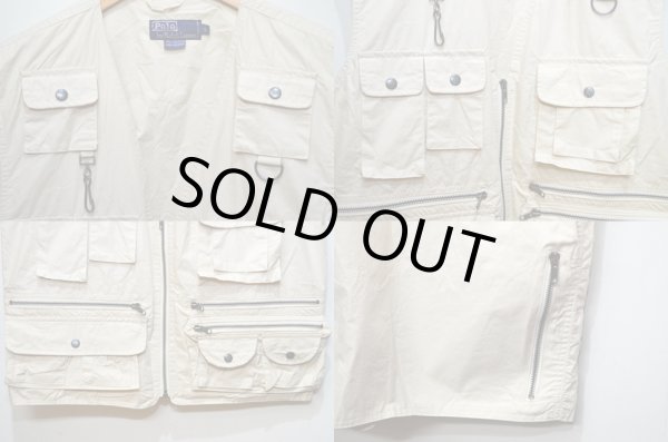 画像4: 90's Polo Ralph Lauren フィッシングベスト (4)