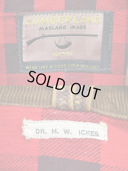 画像3: 50's CUMBERLAND ハンティングジャケット "MASLAND MADE" (3)