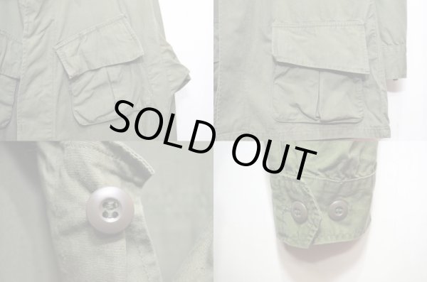 画像4: 60's US.ARMY ジャングルファティーグジャケット “ノンリップ” (4)