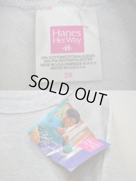 画像3: 90's HANES 無地スウェット “USA製 / DEADSTOCK” (3)