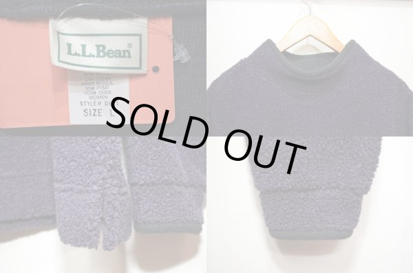 画像3: 90's L.L.Bean モックネックフリースカットソー "DEADSTOCK" (3)