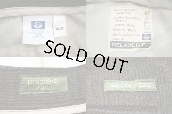 画像3: 90's DOCKERS 太畝コーデュロイパンツ (3)