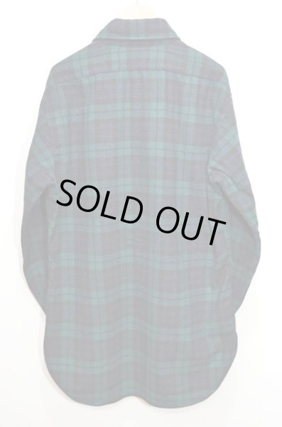 画像2: 70's PENDLETON ウールシャツ “ブラックウォッチ” (2)