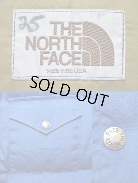 画像3: 80's THE NORTH FACE 茶タグ ダウンベスト (3)