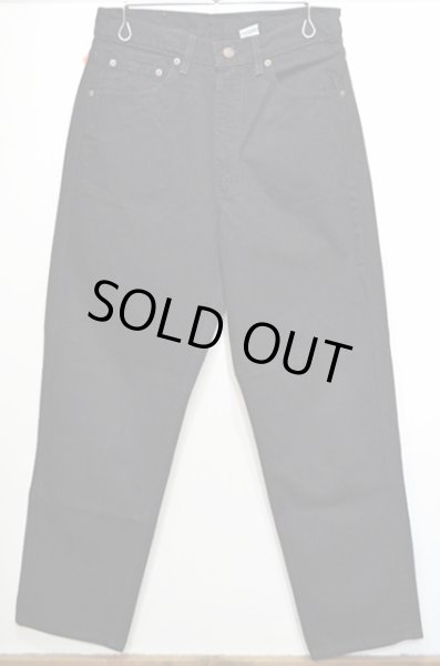 画像3: 90's Levi's 554 ブラックデニムパンツ "DEADSTOCK" (3)