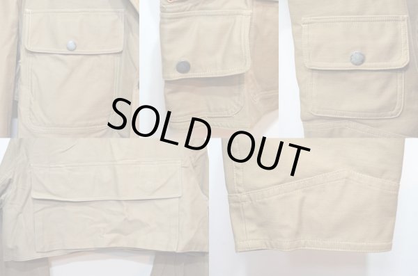 画像4: 30-40's unknown ショート丈ハンティングジャケット (4)