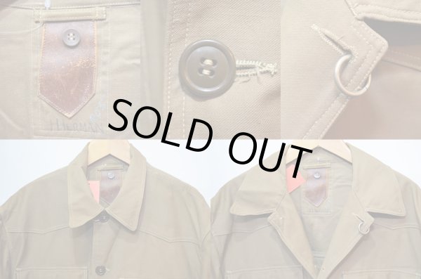 画像3: 30-40's unknown ショート丈ハンティングジャケット (3)