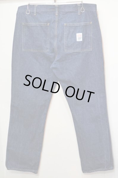 画像2: 00's TOPO DESIGNS ダブルニーデニムパンツ “USA製” (2)