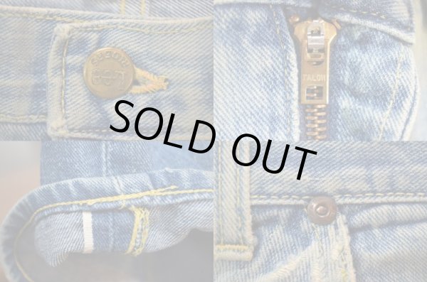 画像4: 60-70's Lee 200 サイド黒 "片耳付き" (4)