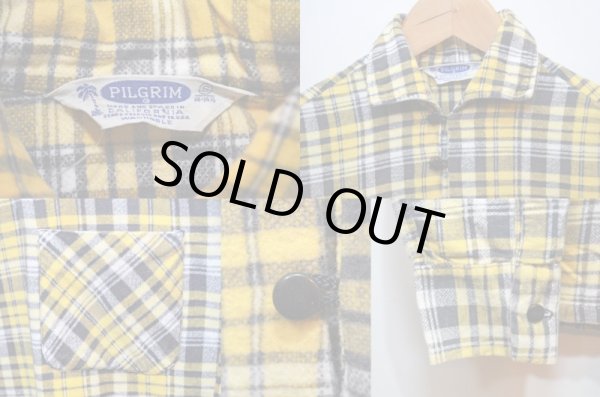 画像3: 60's Pilgrim プルオーバープリントネルシャツ (3)