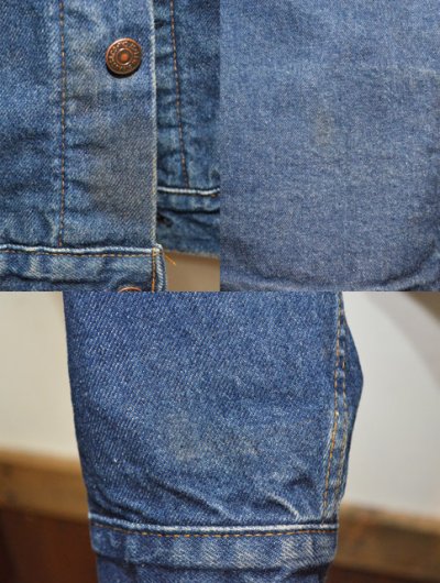 画像1: 80's Levi's 70506-0316 ブランケット付きデニムジャケット