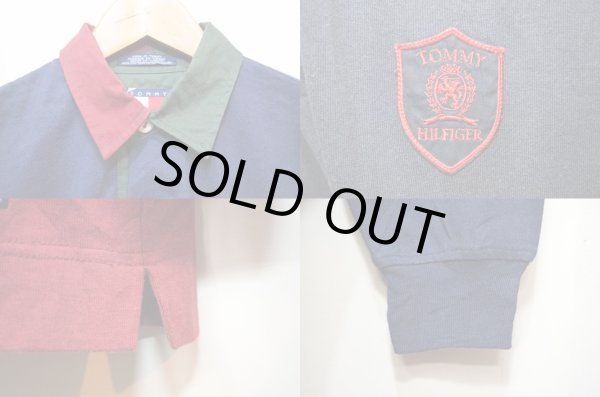 画像4: 90's TOMMY HILFIGER ラガーシャツ “DEADSTOCK” (4)