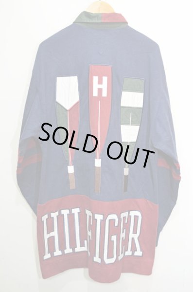 画像2: 90's TOMMY HILFIGER ラガーシャツ “DEADSTOCK” (2)