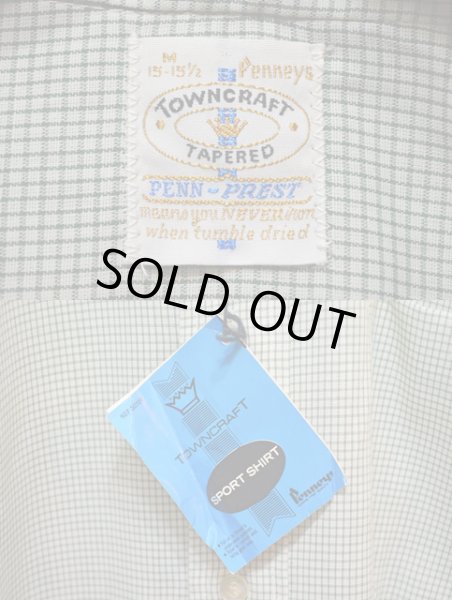 画像3: 70's TOWNCRAFT 3点留めボタンダウンシャツ “DEADSTOCK” (3)