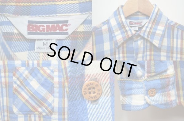 画像3: 80's BIGMAC ヘビーネルシャツ (3)
