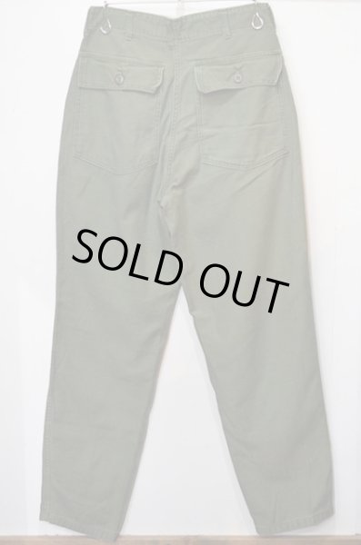 画像2: 70's US.ARMY ベイカーパンツ “コットンサテン” (2)