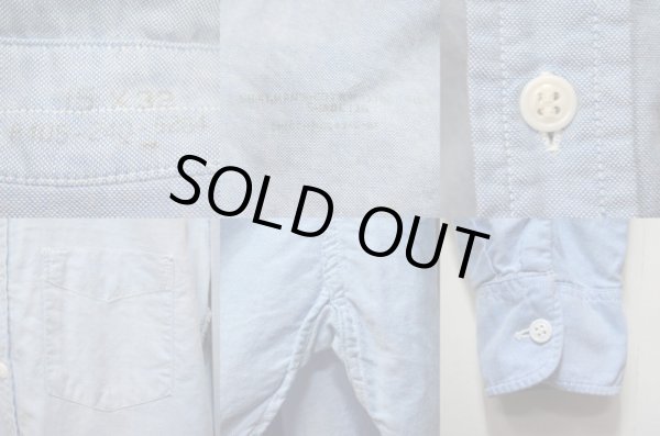 画像3: 60's US.AIR FORCE マチ付きオックスフォードシャツ (3)