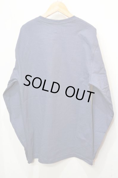 画像2: Carhartt ポケット付き L/S Tシャツ “Blue” (2)