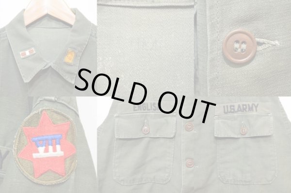 画像3: 50's US.ARMY ユーティリティーシャツ “1st” (3)
