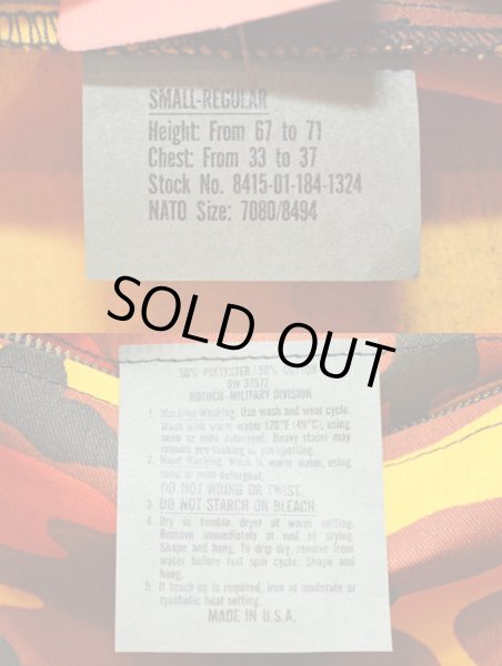 画像3: 90's ROTHCO アノラックパーカー “ORANGE / DEADSTOCK” (3)