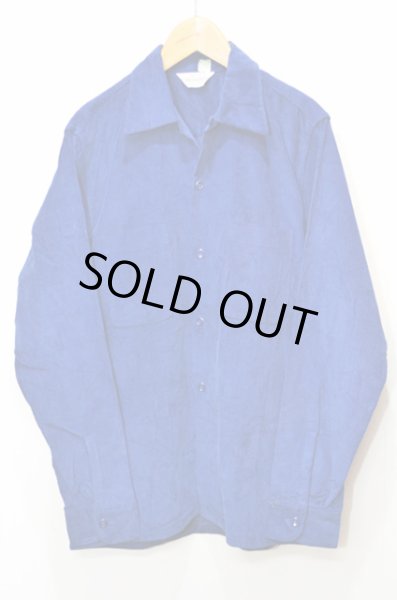 画像2: 60's PENNEY'S コーデュロイ オープンカラーシャツ “DEADSTOCK” (2)