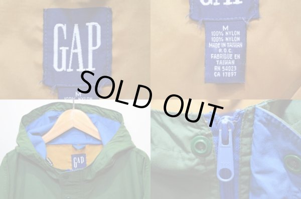 画像3: 90's GAP ナイロンアノラックパーカー (3)