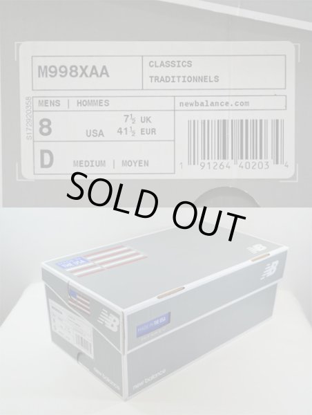 画像4: NEW BALANCE M998XAA “MADE in U.S.A.” (4)