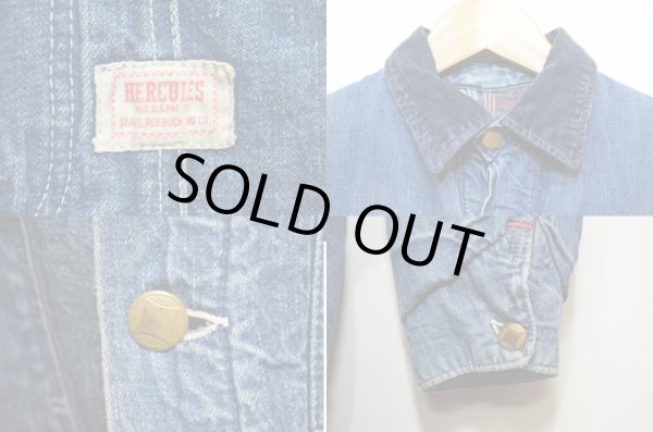 画像3: 60's HERCULES ブランケット付き カバーオール“size34程度” (3)