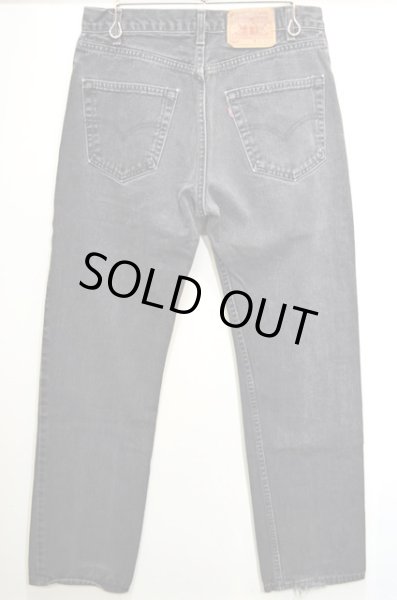 画像2: 90's Levi's 505 ブラックデニムパンツ “USA製” (2)