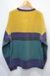 画像2: 90's GAP マルチボーダー柄 L/S カットソー (2)