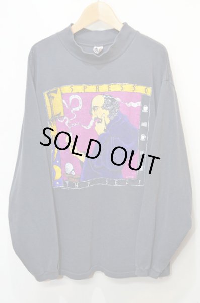 画像1: 90's ESPRESSO THY SELF L/S Tシャツ “USA製” (1)