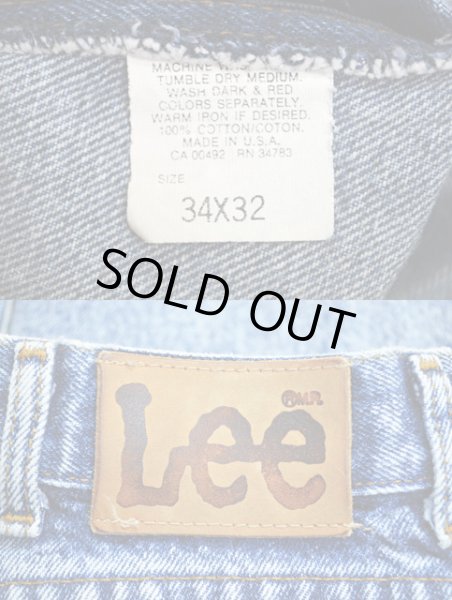 画像3: 90's Lee ケミカルウォッシュ デニムパンツ (3)