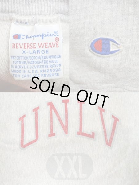 画像3: 90's Champion リバースウィーブスウェット “USA製 / UNLV” (3)