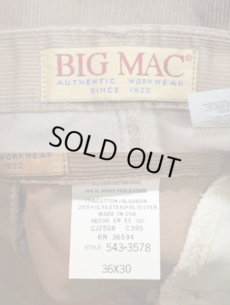 画像3: 90's BIGMAC コーデュロイワークパンツ “DEADSTOCK” (3)